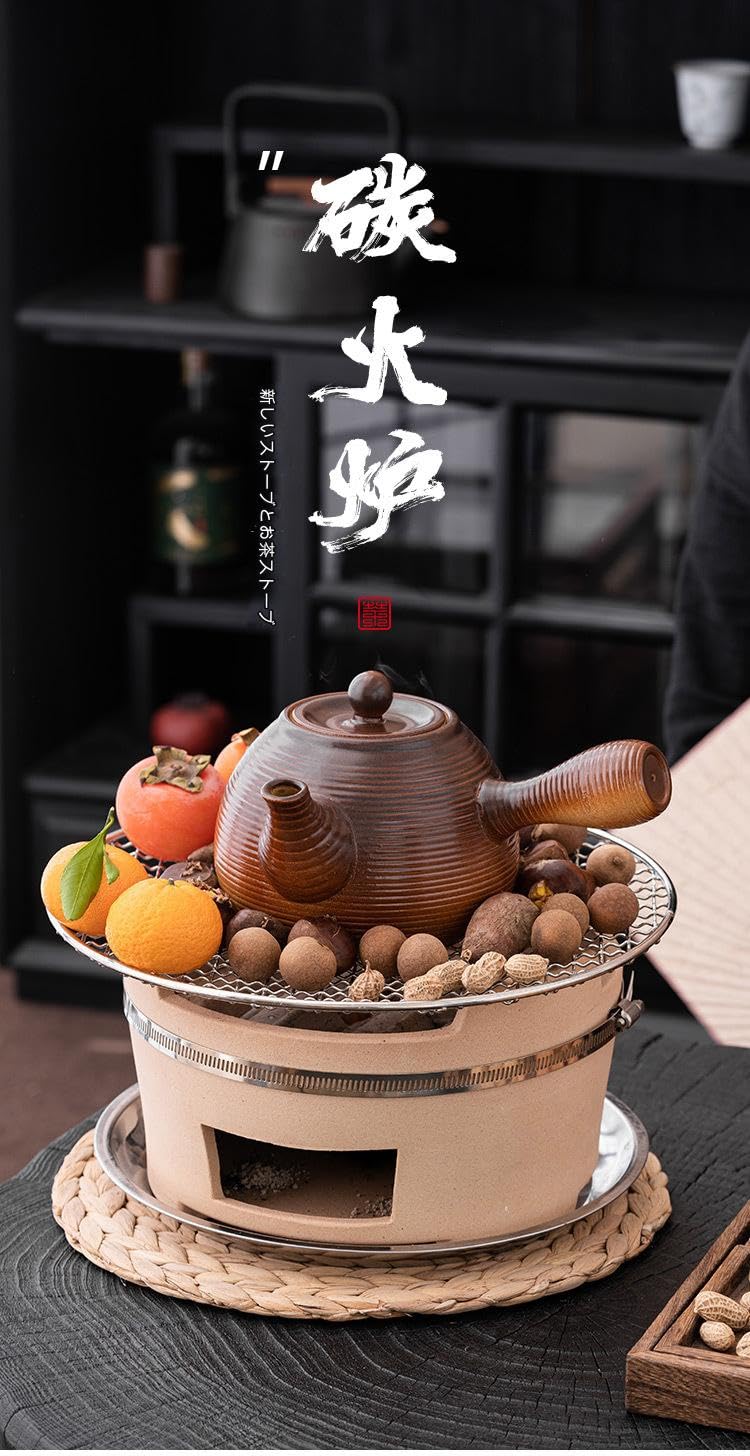 Amazon | バーベキューコンロbbqグリルバーベキュー炭焼きコンロ急須